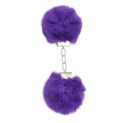 Gnist - Håndjern med Plysj - Lilla