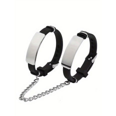 BQS - Trollbundet - Armbånd cuffs - Sort og sølv