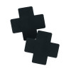 Gnist Undertøy - Nipple Covers - Sort Kryss