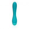 Loveline - Smooth Silicone G-punkt Vibrator - Turkis Loveline - Smooth Silicone G-punkt Vibrator - Turkis