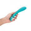Loveline - Smooth Silicone G-punkt Vibrator - Turkis Loveline - Smooth Silicone G-punkt Vibrator - Turkis