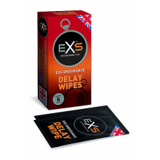 EXS - Delay Wipes - Utholdenhet - 6stk