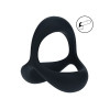 Levelz - Tri Ergo - Silikon Tri Penisring - Sort