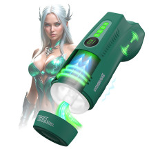 Masturs - Ayla Forest Warrior - AR Masturbator med Vibrasjoner, Sugeeffekt og Stemme