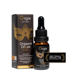 Orgie - Orgasm Drops Vibe! – Klitorisstimulerende Dråper - Styrke 6