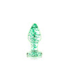 Ouch! Glass Buttplug - Glow in the Dark - Small