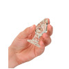 Ouch! Glass Buttplug - Glow in the Dark - Small