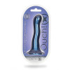 OUCH! - Ultra Soft Silicone - Dildo med sugekopp - 17 cm - Blå