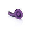 OUCH! - Smooth Silicone - Enkel dildo med sugekopp - Lilla OUCH! - Smooth Silicone - Enkel dildo med sugekopp - Lilla