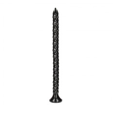 Ouch! Scaled Anal Snake - Dybdetrener Dildo - 50 cm - Sort
