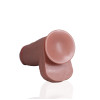 Realrock - Ekstra Tykk Dildo - 25,4 cm - Lys hudfarge