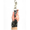Red Leather - Lær Suspension Cuffs med Antipanikklås