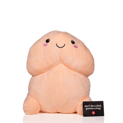 Kort Penis Plushie - Penis Kosebamse - 50cm