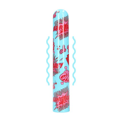 Kaotix - Bang Baby - Oppladbar Vibrator - Pop-Art Design Kaotix - Bang Baby - Oppladbar Vibrator - Pop-Art Design