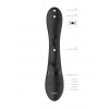 VIVE - Cato - G-punkt rabbitvibrator med Pulse-wave - Sort VIVE - Cato - G-punkt rabbitvibrator med Pulse-wave - Sort