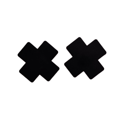 Sort Kryss - Nipplecovers - Brystpynt Sort Kryss - Nipplecovers - Brystpynt