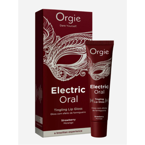 Orgie - Electric Oral - Tingling Lip Gloss - Jordbær Orgie - Electric Oral - Tingling Lip Gloss - Jordbær