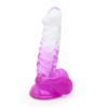 Kiotos COX 06 - Dildo - Transparent og Lilla