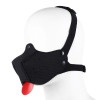 Neoprene Puppy Muzzle - Neoprene munnkurv med tunge - Sort Neoprene Puppy Muzzle - Neoprene munnkurv med tunge - Sort