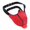 Neoprene Puppy Muzzle - Neoprene munnkurv med tunge - Rød Neoprene Puppy Muzzle - Neoprene munnkurv med tunge - Rød