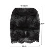 Fancy Lace Hood - Maske med Blondemønster