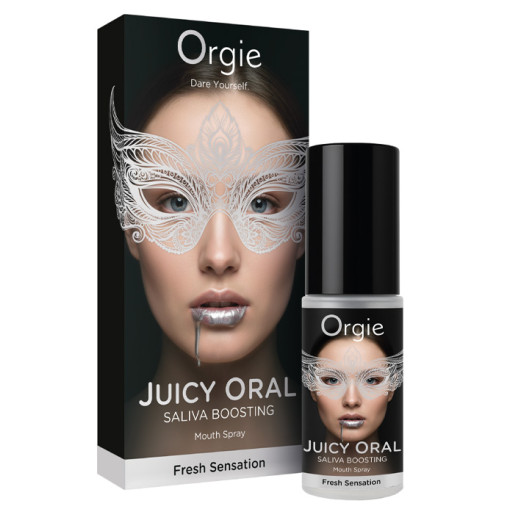 Orgie - Juicy Oral – Spyttstimulerende Munnspray - Mint