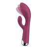 Satisfyer - Spinning Rabbit - Rabbitvibrator med rotasjoner - Rød