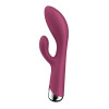 Satisfyer - Spinning Rabbit - Rabbitvibrator med rotasjoner - Rød