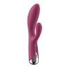 Satisfyer - Spinning Rabbit - Rabbitvibrator med rotasjoner - Rød
