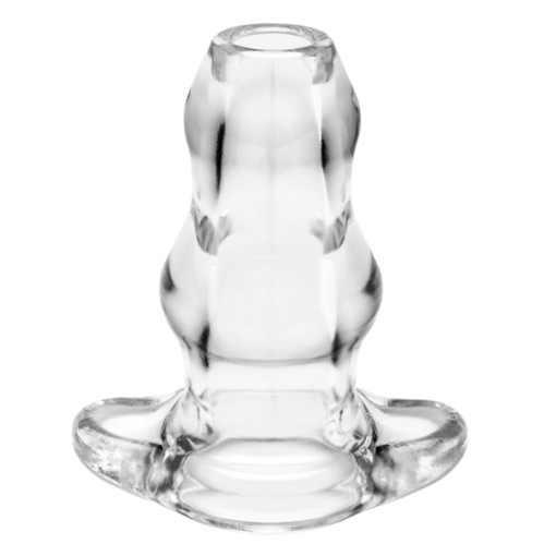 Perfect Fit - Double Tunnel Buttplug, X-Large, Transparent