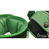 Avalon - Sengekos - Alchemy - Polstrede Fotcuffs - Sort og Grønn Avalon - Sengekos - Alchemy - Polstrede Fotcuffs - Sort og Grønn