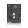 B-Vibe - Triplet - Analkuler med Vibrering, Sort B-Vibe - Triplet - Analkuler med Vibrering, Sort