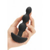 B-Vibe - Triplet - Analkuler med Vibrering, Sort B-Vibe - Triplet - Analkuler med Vibrering, Sort