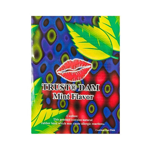 Lixx Dental Dams - Trust Dam - slikkelapp Mynte