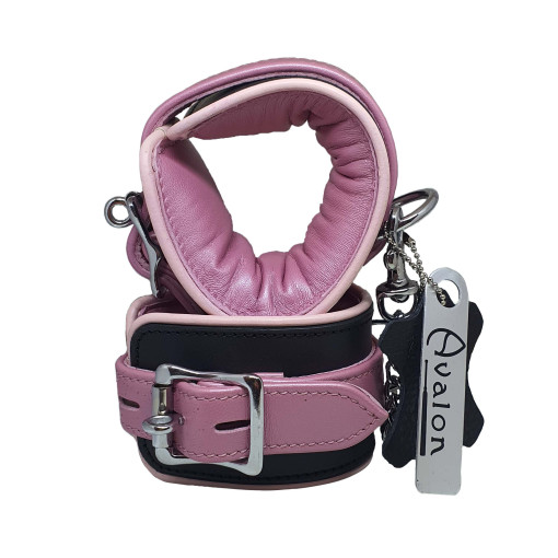 Avalon - ALCHEMY - Polstrede Håndcuffs - Rosa og Sort Avalon - ALCHEMY - Polstrede Håndcuffs - Rosa og Sort