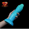 Mythic Dildos - Naga - Fantasi Dildo - Blå/Grønn