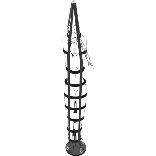 Bad Kitty - Hanging strap cage - Hengende bondagebur 