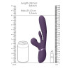 VIVE - Kura - G-punkt rabbitvibrator med tapping og thrusting Lilla