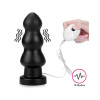 LoveToy - King Size Vibrating Anal Rigger 7,8" / 19,8 cm - sort LoveToy - King Size Vibrating Anal Rigger 7,8" / 19,8 cm - sort