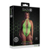 OUCH! - Glow in the dark - High-Cut body - Grønn XL/4XL siste sjangse!