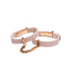 Crave - ID cuff - Armbånd og cuffs i silikon - Rosa og Rosegull