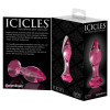 ICICLES No.79 - Rosa Buttplug av Glass