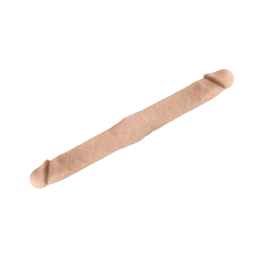 Wooomy - Knock-Knock - dobbeldildo - lys hudfarge