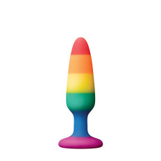 Dream toys - COLOURFUL LOVE - Buttplug regnbue - Small