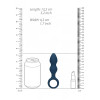 Loveline - Teardrop  - Buttplug - Mørk blå - Small