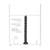 Ouch! Stacked Anal Snake - Dybdetrener Dildo - 40 cm - Sort