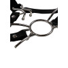 OUCH! - Xtreme - Hodeharness Med Spidergag Og Nesekrok - Sort