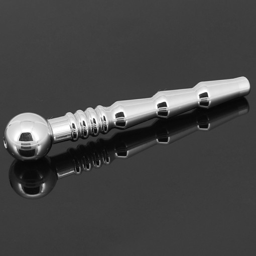 BQS - Hul penisplugg med kuler og riller BQS - Hul penisplugg med kuler og riller