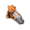 XR BRANDS - BDSM Teddy Keychain - Nøkkelring Bamse med gag