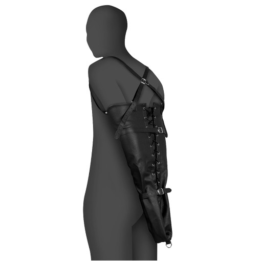 OUCH! - Xtreme - Lace-Up Arm Restraints - Sort